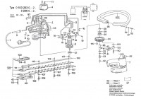 Bosch 0 603 233 303  Hedge Trimmer 220 V / Eu Spare Parts
